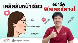 อยากหน้าเรียว ฉีดฟิลเลอร์คางได้จริงไหม? รู้จักสัดส่วนใบหน้าก่อนตัดสินใจ โดย Med Design Clinic